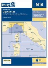 Imray Chart M16: Ligurian Sea New edition kaina ir informacija | Socialinių mokslų knygos | pigu.lt