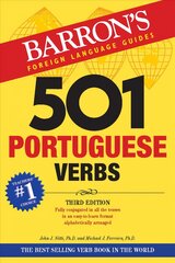 501 Portuguese Verbs Third Edition kaina ir informacija | Užsienio kalbos mokomoji medžiaga | pigu.lt