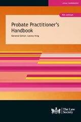 Probate Practitioner's Handbook 9th Revised edition kaina ir informacija | Ekonomikos knygos | pigu.lt