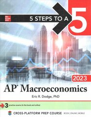 5 Steps to a 5: AP Macroeconomics 2023 цена и информация | Книги по экономике | pigu.lt