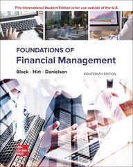 ISE Foundations of Financial Management 18th edition kaina ir informacija | Ekonomikos knygos | pigu.lt