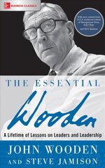 Essential Wooden: A Lifetime of Lessons on Leaders and Leadership: A Lifetime of Lessons on Leaders and Leadership цена и информация | Книги по экономике | pigu.lt