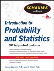 Schaum's Outline of Introduction to Probability and Statistics цена и информация | Книги по экономике | pigu.lt