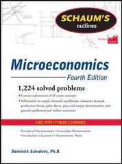 Schaum's Outline of Microeconomics, Fourth Edition 4th edition цена и информация | Книги по экономике | pigu.lt