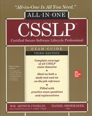 CSSLP Certified Secure Software Lifecycle Professional All-in-One Exam Guide, Third Edition 3rd edition kaina ir informacija | Ekonomikos knygos | pigu.lt