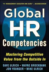 Global HR Competencies: Mastering Competitive Value from the Outside-In kaina ir informacija | Ekonomikos knygos | pigu.lt