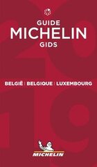 Belgie Belgique Luxembourg -The MICHELIN Guide 2019: The Guide Michelin цена и информация | Путеводители, путешествия | pigu.lt