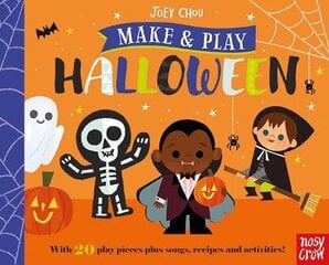 Make and Play: Halloween цена и информация | Книги для малышей | pigu.lt