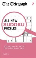 Telegraph All New Sudoku Puzzles 7 цена и информация | Книги о питании и здоровом образе жизни | pigu.lt