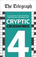 Telegraph Cryptic Crosswords 4 kaina ir informacija | Knygos apie sveiką gyvenseną ir mitybą | pigu.lt