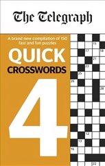 Telegraph Quick Crosswords 4 kaina ir informacija | Knygos apie sveiką gyvenseną ir mitybą | pigu.lt