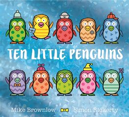 Ten Little Penguins цена и информация | Книги для самых маленьких | pigu.lt