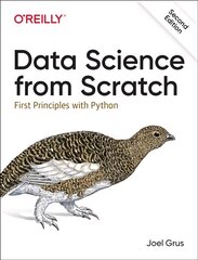 Data Science from Scratch: First Principles with Python 2nd New edition kaina ir informacija | Ekonomikos knygos | pigu.lt