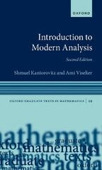 Introduction to Modern Analysis 2nd Revised edition kaina ir informacija | Ekonomikos knygos | pigu.lt