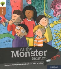 Oxford Reading Tree Explore with Biff, Chip and Kipper: Oxford Level 8: At the Monster Games kaina ir informacija | Knygos paaugliams ir jaunimui | pigu.lt