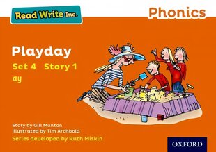 Read Write Inc. Phonics: Orange Set 4 Storybook 1 Playday цена и информация | Книги для подростков и молодежи | pigu.lt