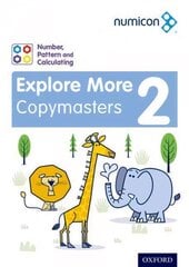 Numicon: Number, Pattern and Calculating 2 Explore More Copymasters цена и информация | Книги для подростков и молодежи | pigu.lt