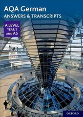 AQA German A Level Year 1 and AS Answers & Transcripts kaina ir informacija | Užsienio kalbos mokomoji medžiaga | pigu.lt