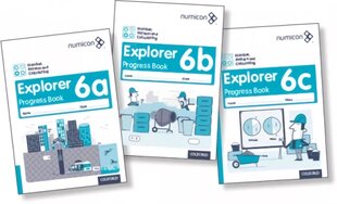 Numicon: Number, Pattern and Calculating 6 Explorer Progress Books ABC (Mixed pack) цена и информация | Книги для подростков и молодежи | pigu.lt