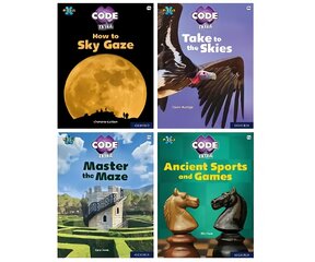 Project X CODE Extra: White and Lime Book Bands, Oxford Levels 10 and 11: Sky Bubble and Maze Craze, Mixed Pack of 4 1 цена и информация | Книги для подростков и молодежи | pigu.lt