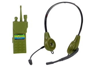 Военный набор с аксессуарами, темно-зеленый цена и информация | Игрушки для мальчиков | pigu.lt