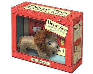Dear Zoo Book and Toy Gift Set: Lion цена и информация | Книги для самых маленьких | pigu.lt