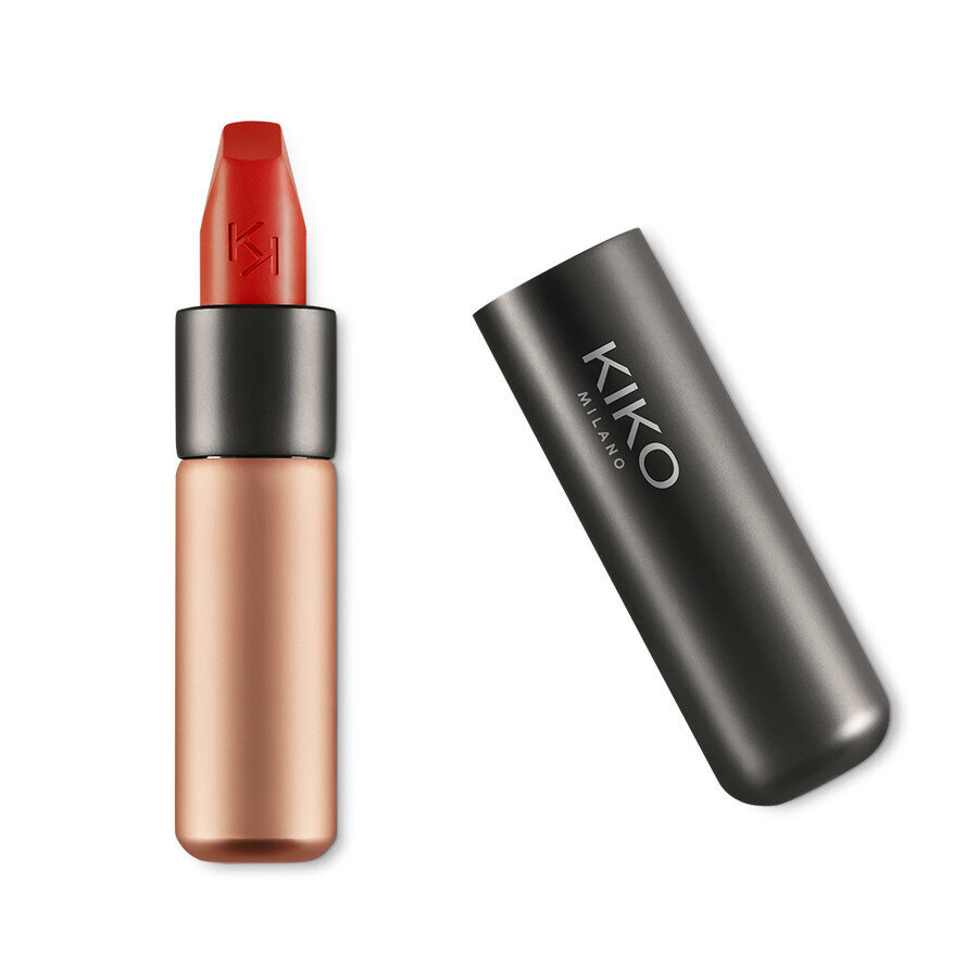 Matiniai lūpų dažai Kiko Milano Velvet Passion Matte Lipstick, 335 Cardinal Red цена и информация | Lūpų dažai, blizgiai, balzamai, vazelinai | pigu.lt