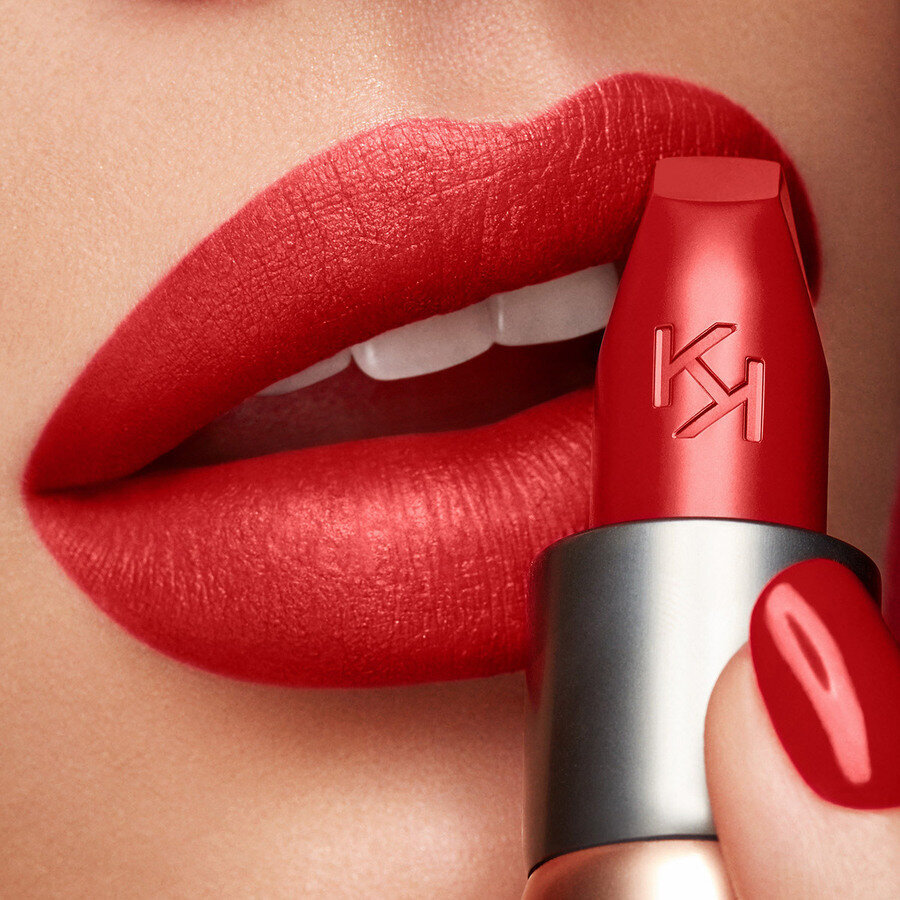 Matiniai lūpų dažai Kiko Milano Velvet Passion Matte Lipstick, 336 Garnet Red цена и информация | Lūpų dažai, blizgiai, balzamai, vazelinai | pigu.lt