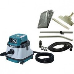 Пылесос Makita (влажная и сухая уборка) 1050 Вт, 3500 л/мин, 220 mbar, 25 л цена и информация | Пылесосы | pigu.lt