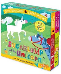 Sugarlump and the Unicorn and The Singing Mermaid Board Book Slipcase kaina ir informacija | Knygos mažiesiems | pigu.lt