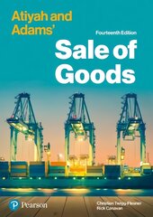 Atiyah and Adams' Sale of Goods 14th edition цена и информация | Книги по экономике | pigu.lt