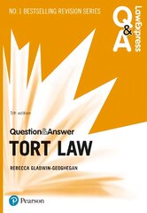 Law Express Question and Answer: Tort Law, 5th edition 5th edition kaina ir informacija | Ekonomikos knygos | pigu.lt