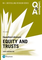 Law Express Question and Answer: Equity and Trusts, 5th edition 5th edition kaina ir informacija | Ekonomikos knygos | pigu.lt