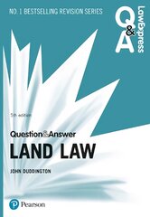 Law Express Question and Answer: Land Law, 5th edition 5th edition цена и информация | Книги по экономике | pigu.lt