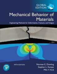 Mechanical Behavior of Materials, Global Edition 5th edition kaina ir informacija | Socialinių mokslų knygos | pigu.lt