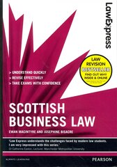 Law Express: Scottish Business Law (Revision guide) цена и информация | Книги по экономике | pigu.lt