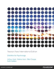 Statistics for Psychology: Pearson New International Edition 6th edition цена и информация | Книги по социальным наукам | pigu.lt