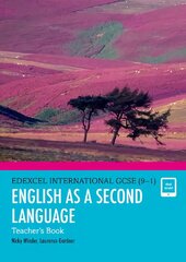 Pearson Edexcel International GCSE (9-1) English as a Second Language Teacher's Book Student edition kaina ir informacija | Knygos paaugliams ir jaunimui | pigu.lt