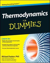 Thermodynamics For Dummies цена и информация | Энциклопедии, справочники | pigu.lt
