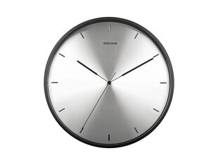 Настенные часы, серебристые цена и информация | Часы | pigu.lt