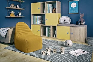 Кресло-мешок NORE Dario, желтый цвет цена и информация | Кресла-мешки и пуфы | pigu.lt