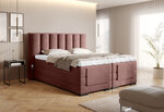 Кровать NORE Veros, 140x200 см, красная