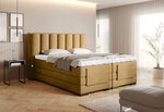 Кровать NORE Veros, 140x200 см, бежевая