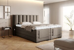 Кровать NORE Veros, 160x200 см, коричневая