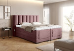 Кровать NORE Gojo 101, 160x200 см, розовая