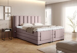 Кровать NORE Gojo 101, 160x200 см, розовая