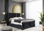 Кровать NORE Veros, 160x200 см, черная