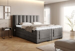 Кровать NORE Loco 04, 180x200 см, серая