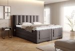 Кровать NORE Loco 04, 180x200 см, серая