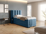 Кровать NORE Veros, 90x200 см, синяя